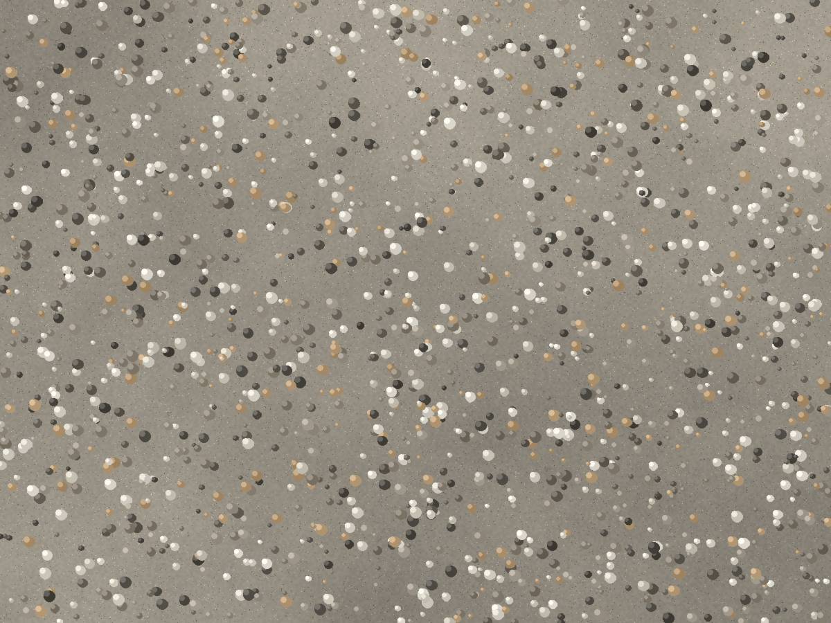 Exposed aggregate concrete close up